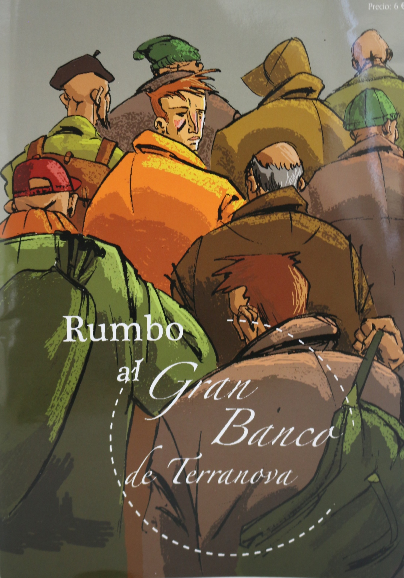 Rumbo al Gran Banco de la Terra Nova