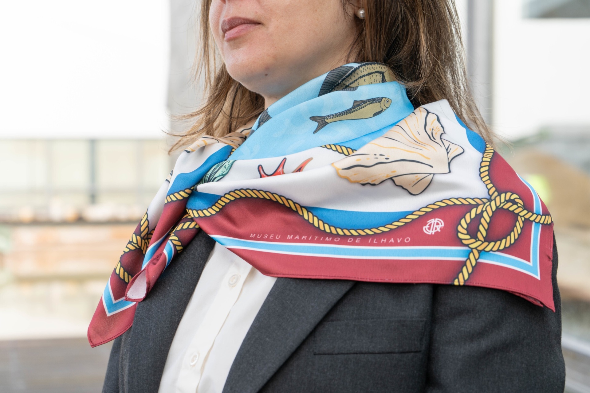 Lenço do Museu Marítimo de Ílhavo