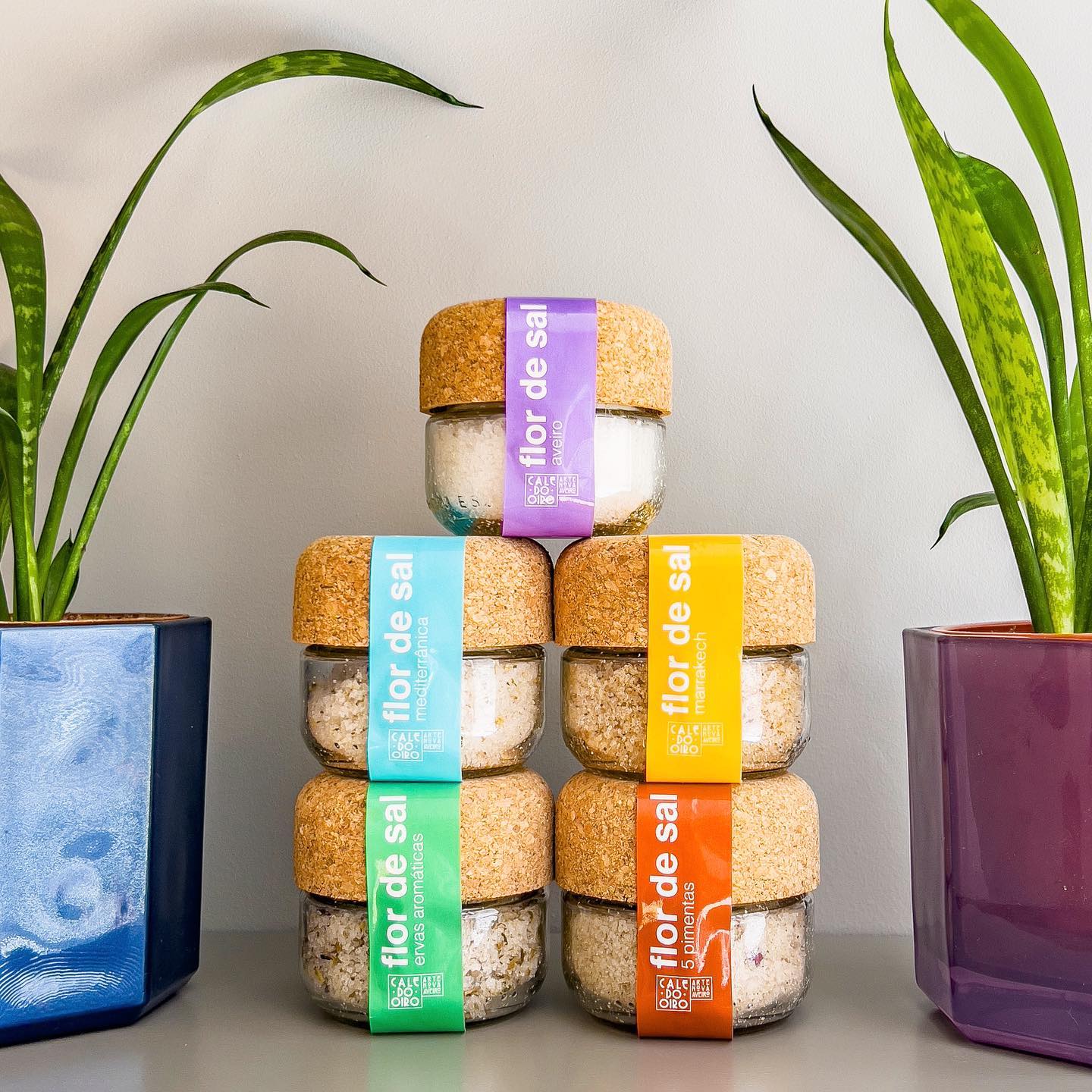 Frascos de Flor de Sal