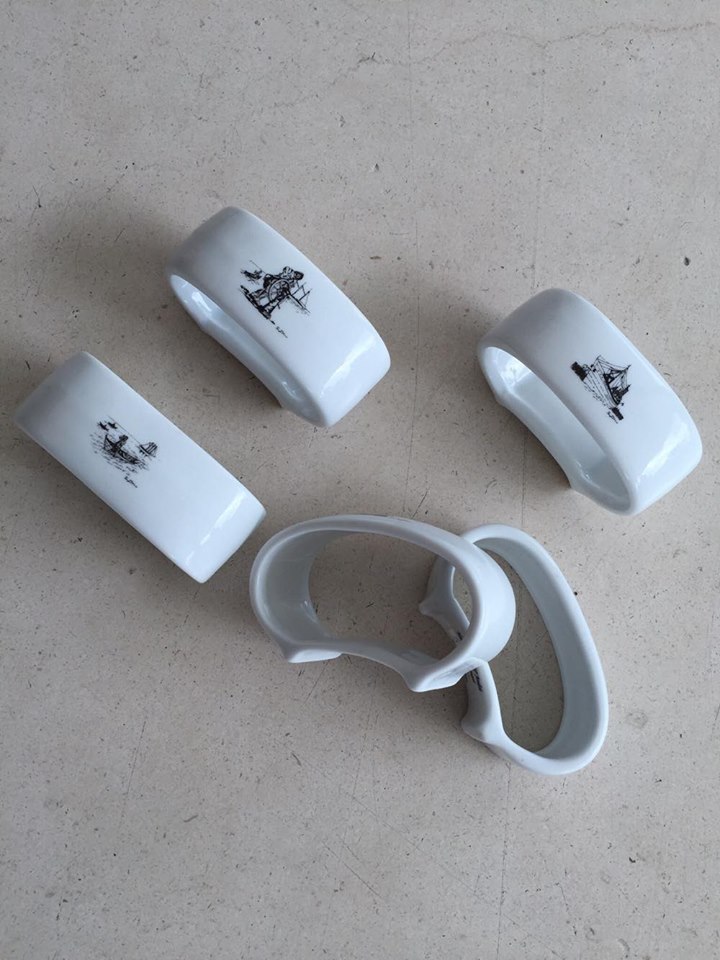 Argola de Guardanapo em Cerâmica