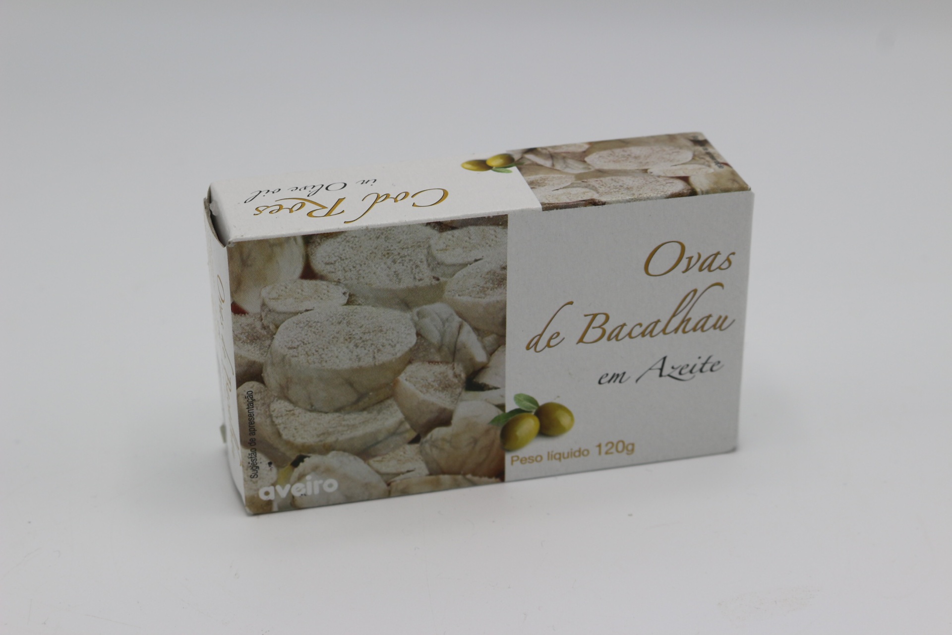 Ovas de bacalhau em azeite