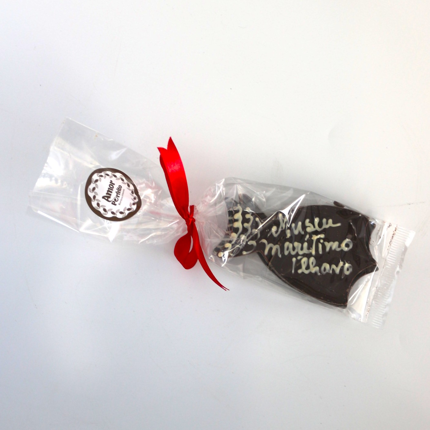 Chocolate Negro em Formato de Bacalhau