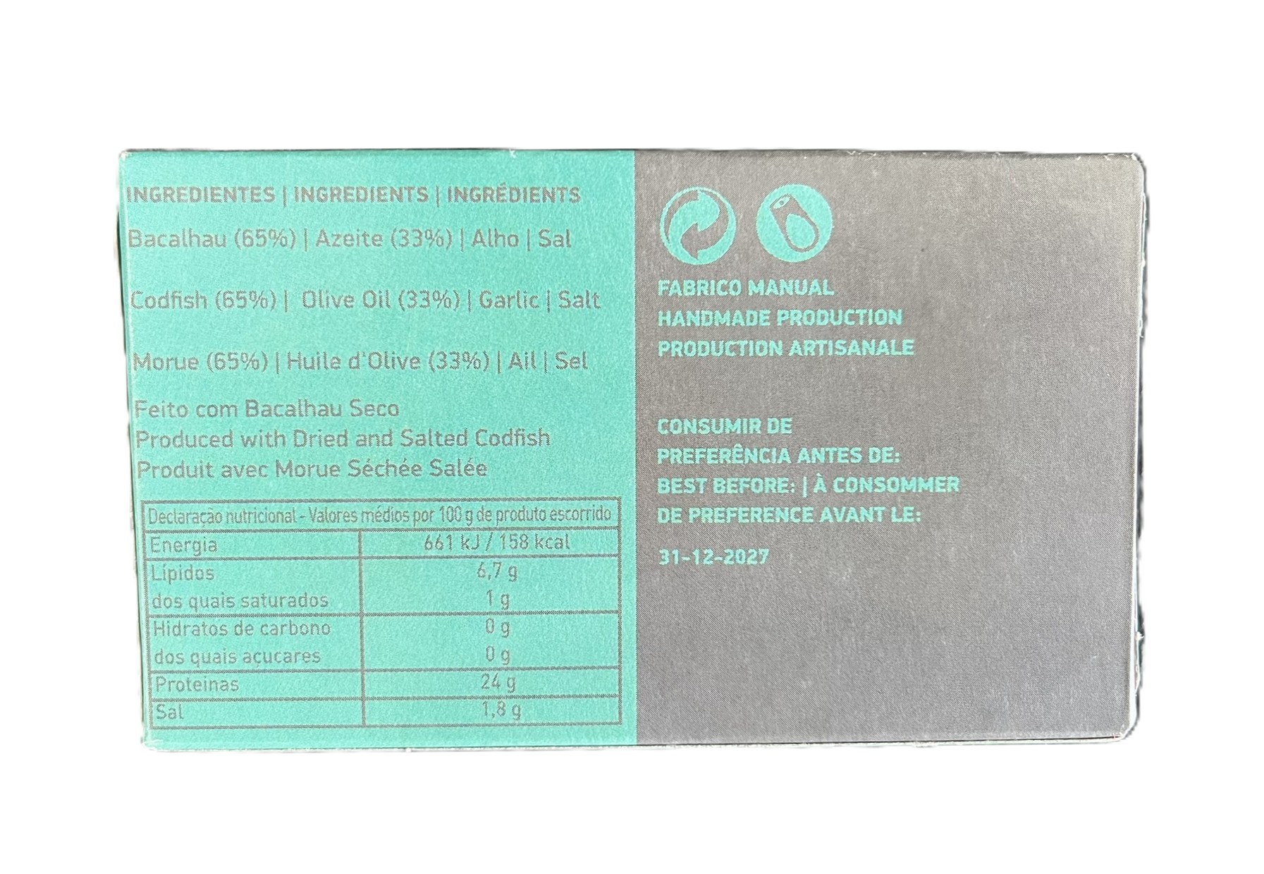 Bacalhau em Azeite e Alho