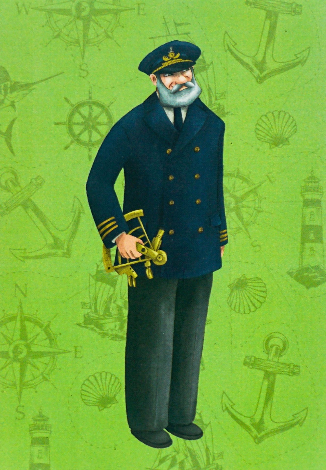 Bloco de Argolas Profissões da Pesca