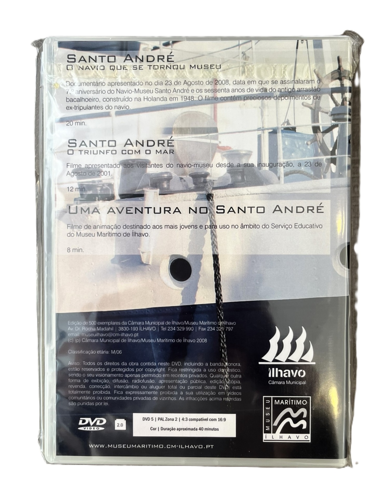 DVD Santo André - O Navio que Se Tornou Museu