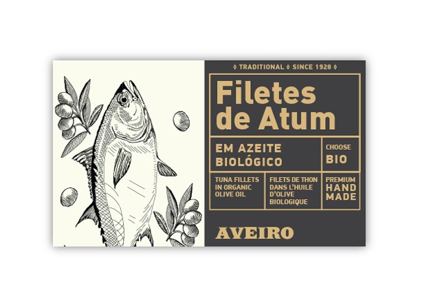 Filetes de Atum em Azeite Virgem Extra Biológico