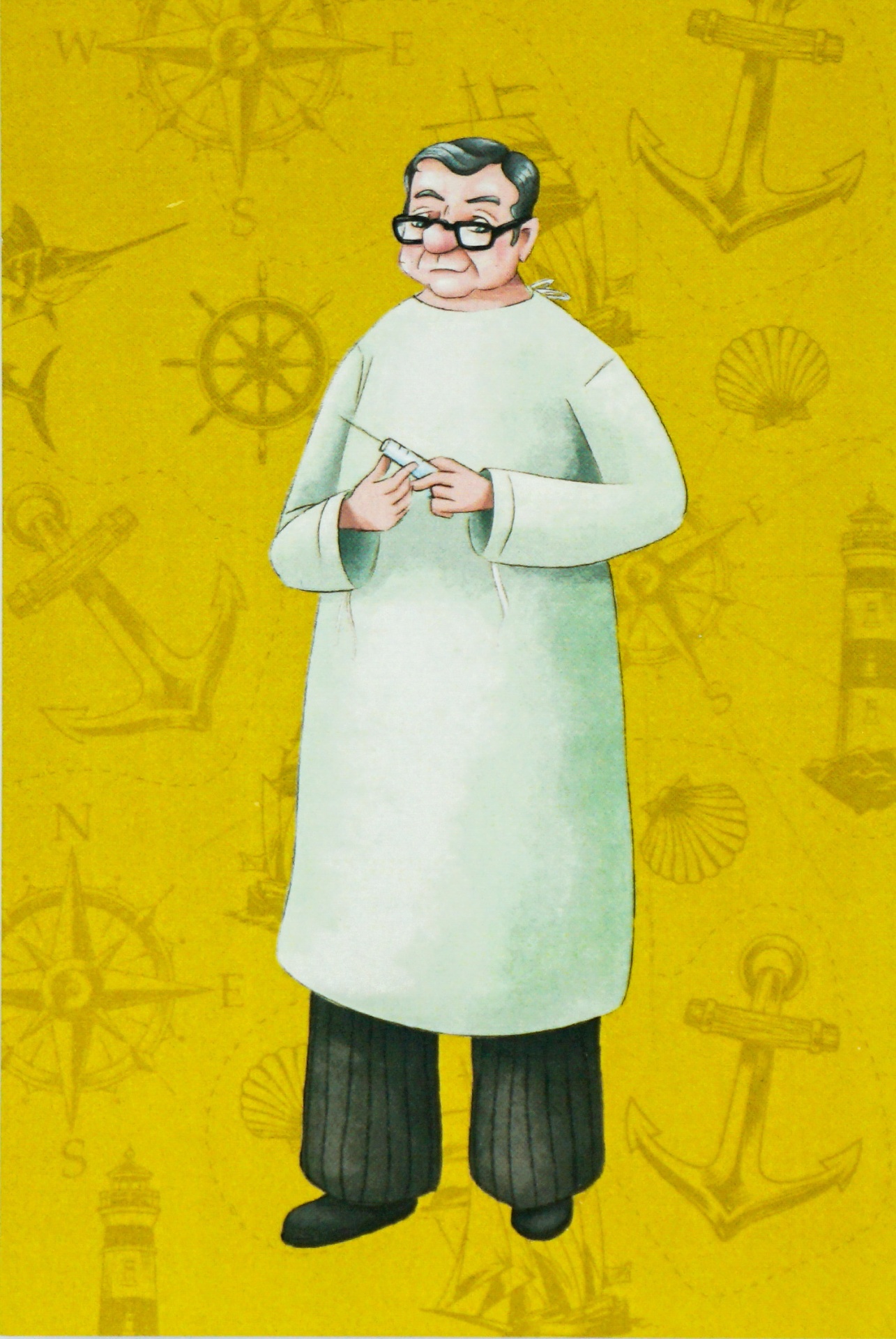 Bloco de Argolas Profissões da Pesca