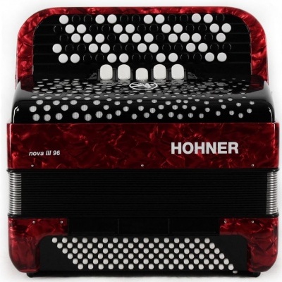 HOHNER ACORDEÃO NOVA III 96RD