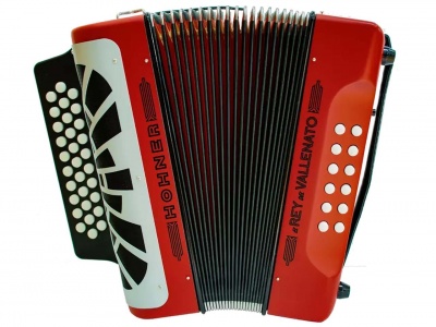HOHNER EL REY VALLENATO ENC GCF