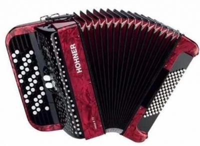 HOHNER ACORDEÃO NOVA II 72RD