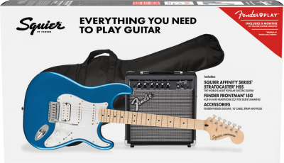 SQUIER AFFINITY STRATOCASTER HSS PACK LPB