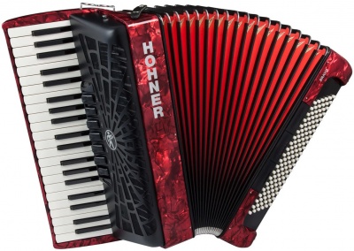 HOHNER ACORDEÃO BRAVO III 120 ENC