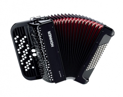 HOHNER ACORDEÃO NOVA II 72BK