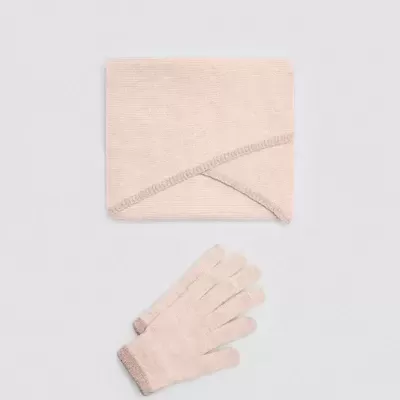 Conjunto Cachecol e Luvas