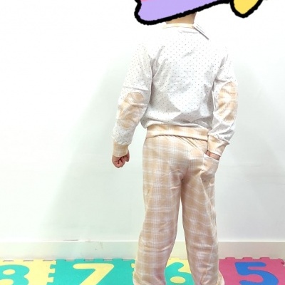 Pijama Menina 100% Algodão DUETO " Elefante "