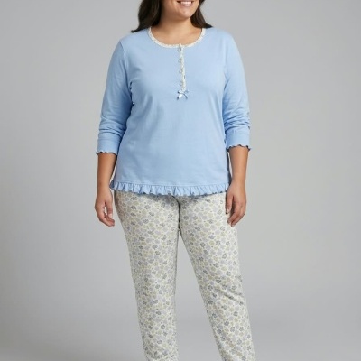 Pijama 100% Alg. Dotti  Tam. 2 (3XL)                                   Vários Modelos