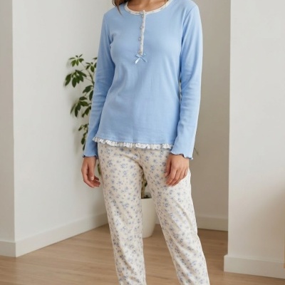 Pijama 100% Algodão Cardado  Dotti   Tam.2 (3XL)