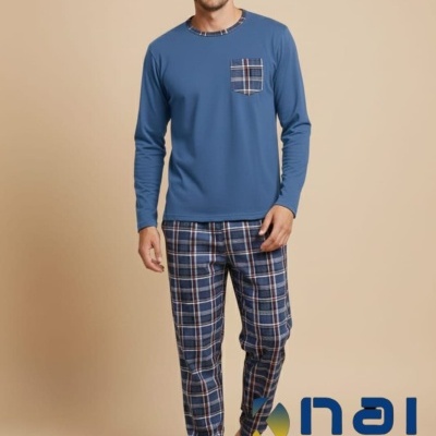 Pijama 100%Algodão cardado JM