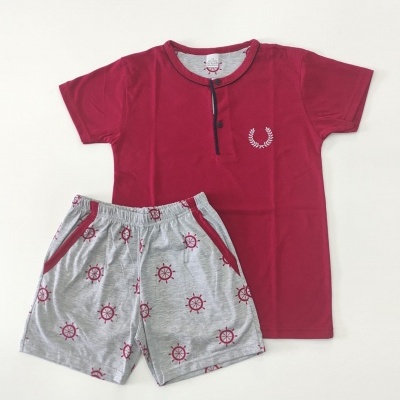 Pijama 100% Alg. Calção Adolescente