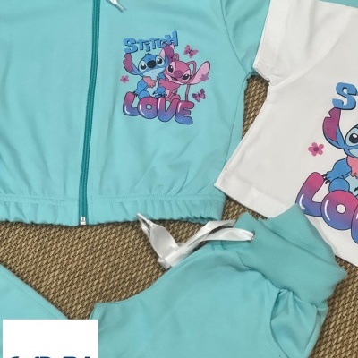 Fato Treino Stitch 3 Peças