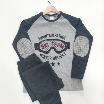 Pijama cardado 100% Algodão Adolescente