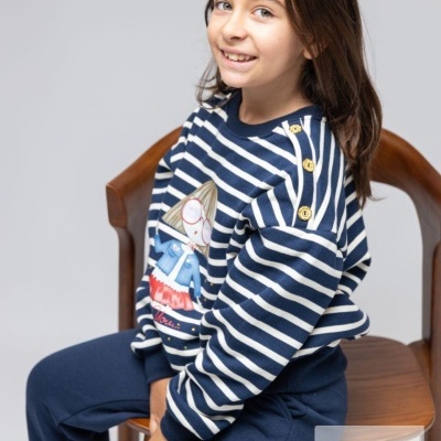 Fato de Treino Boneca Riscas