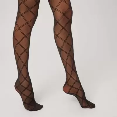 Collant Fantasia Efeito Diamante Ysabel Mora