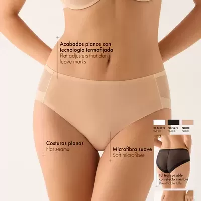 Cueca Midi  Efeito Invisível YM 10188