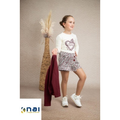 Conjunto 3 Peças " Bordô"