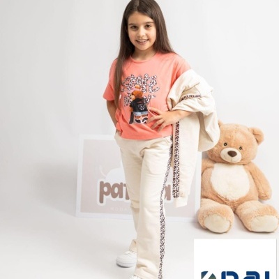 Fato Treino Pantalona 3 Peças  Urso Tigresa