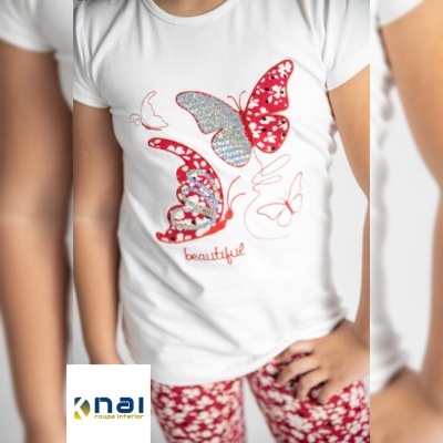 Conjunto Leggings Floridos