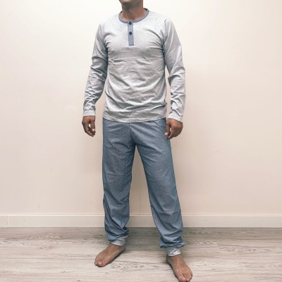 Pijama 100% Algodão Homem 2025