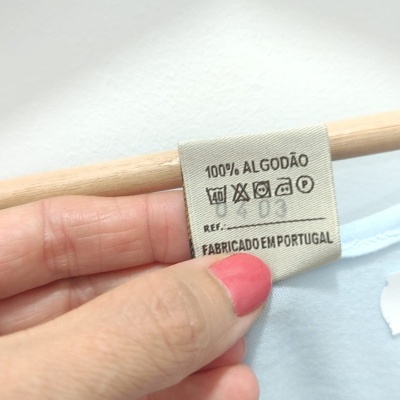 Túnica Manga Cava 100% Algodão