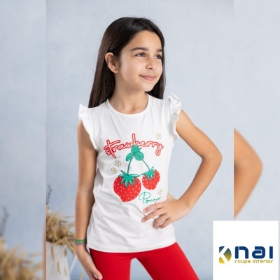 Conjunto Legging Morango