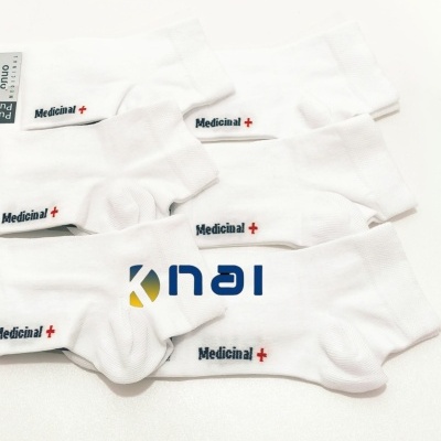 Soquete Medicinal 100%Algodão (Pack 6)