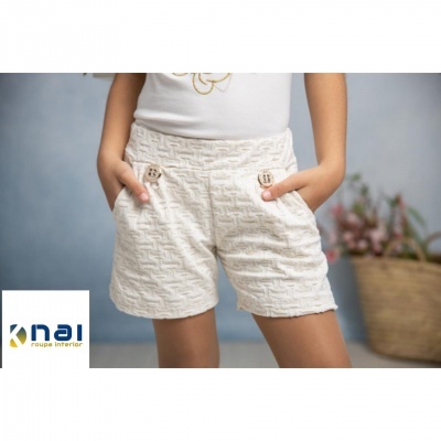 Conjunto Calção " Dourado "