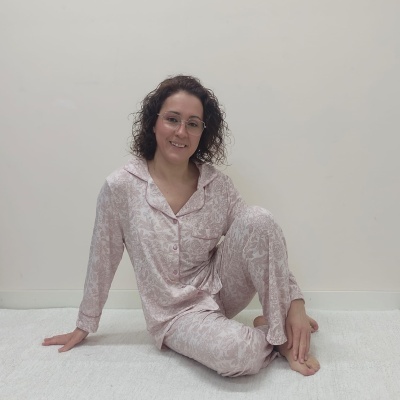 Pijama Camiseiro / Casaco Floral