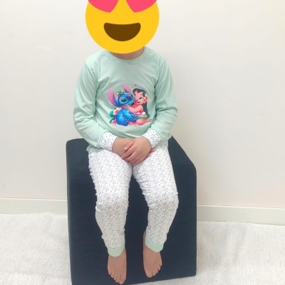 Pijama 100% Algodão menina Stitch