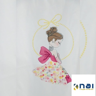 Conjunto 3 Peças - Calção Flores