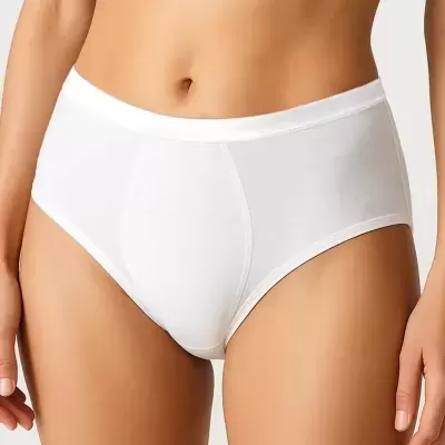 Cueca Alta Algodão Reforçada 3203 ( pack 3)