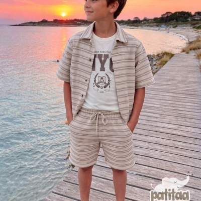 Conjunto Calção 3 Peças Menino