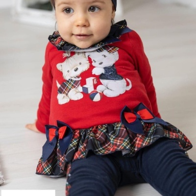 Conjunto Bebé/Menina Laços