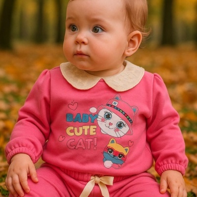 Fato Treino Bebé Cute Cat