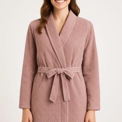 Pijama Veludo cardado 3 peças