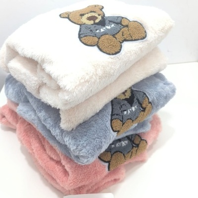 Pijama Coralina efeito Pelúcia Ursinho🐻