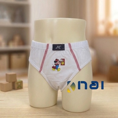 Cueca 100%Algodão Menino (Pack4)
