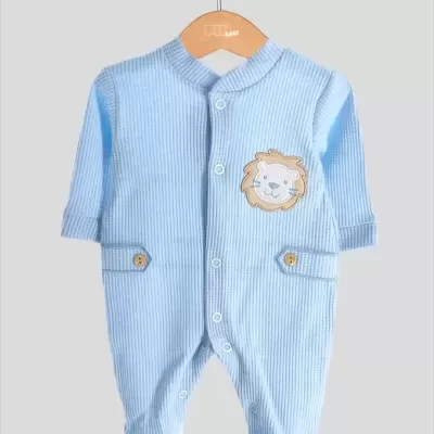 Babygrow Algodão Menino Leão