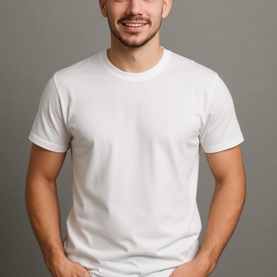 T-shirt lisa 100%Algodão