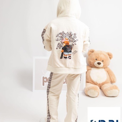 Fato Treino Pantalona 3 Peças  Urso Tigresa