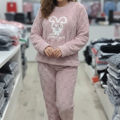 Pijama coralina Happy